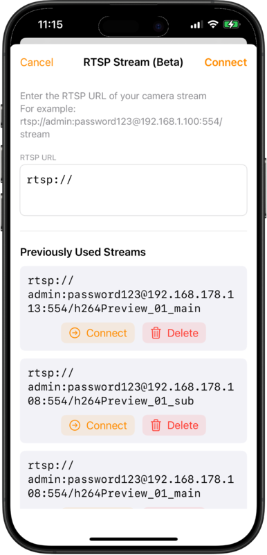 RTSP support in AI Traffic Count